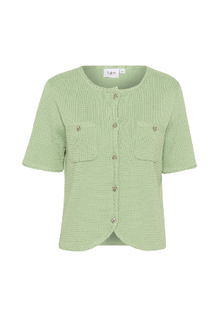 Saint Tropez LeciaSZ Cardigan Tröjor Dam Grön L