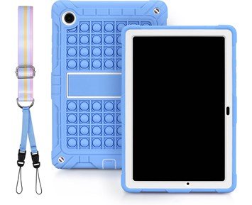 Andersson-KST-S2000 Blue - Kids Tablet Cover Samsung A8 10,5"-Nettbrettdeksel for barn til Samsung Tab A8 10,5"-Handheld Accessories-Deksler til 