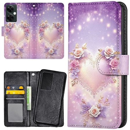 OnePlus Nord CE 3 Lite 5G - Lompakkokotelo/Kuoret Heart