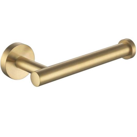 Baderomstilbehør Håndklestativ Maskinvare Moderne Rustfritt stål Oppbevaringsstativ Håndklestativ Håndklestativ Gull