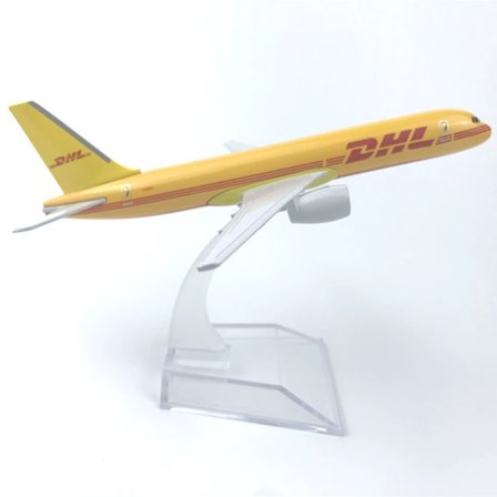 1:400 Mittakaavan Metallinen Lentokonemalli DHL Boeing 757 Lentokone Diecast Malli Lentokone Kotitoimisto Pienoislelut Lapsille - Täydellinen