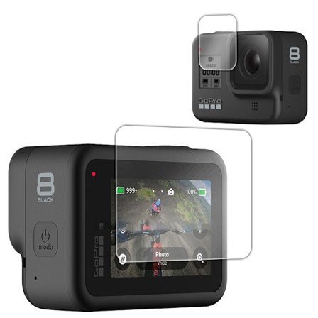 GoPro HERO 7 Silver Härdat Glasskärmskydd