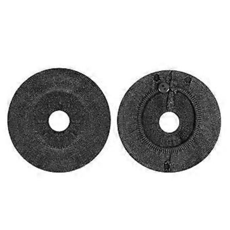 Suuret kuulokkeiden hygieniasuojukset, joustava ja kulutusta kestävä kangas, sopii kuulokkeille, joustava kangassuoja (1 pari) Musta