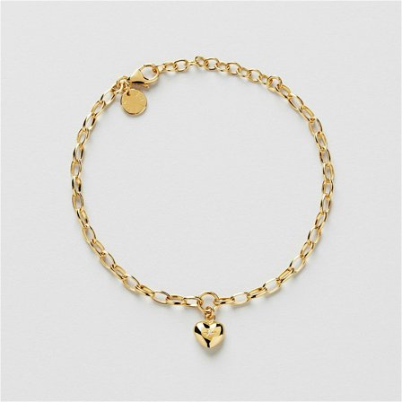 Heart As Gold Bracelet