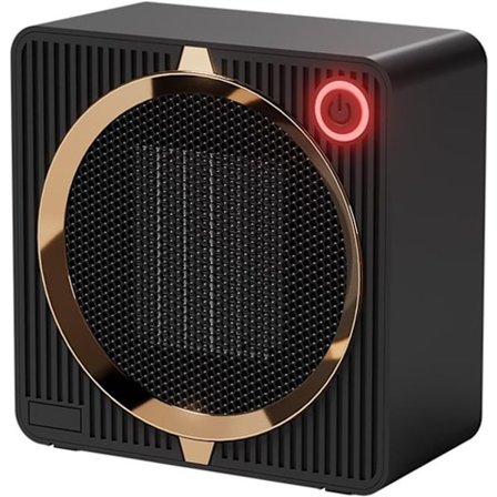 Elektrisk varmelegeme - Sort PTC varmelegeme 500W–11-220V – Plug-in varmeenhed