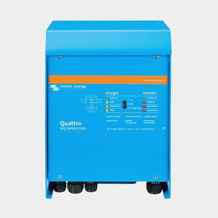 Victron växelriktare/laddare quattro 24V 2500 W/ 70-50/ 30Am