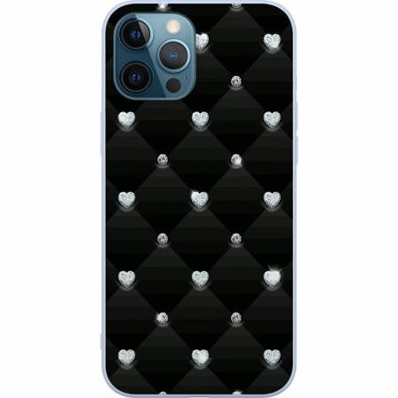 Apple Iphone 12 Pro Premium Skal Bling Heart