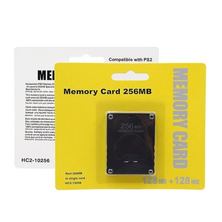 IC Yhteensopiva Ps2-muistikortti Yhteensopiva Playstation 2 Ps2, 256mb