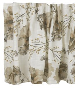 Multibåndskappe Hedda blomstret Off-white