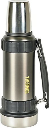 THERMOS TERMOS WORK 1,2L GRÅ RUSTFRITT STÅL