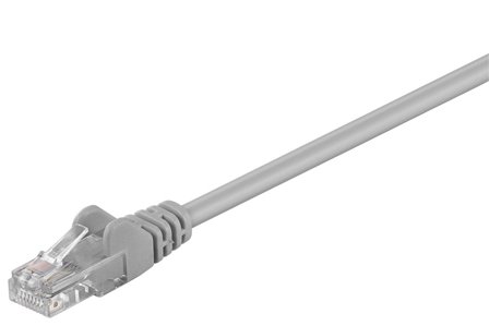 MicroConnect nettverkskabel - 25 cm - grå
