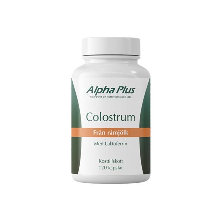 Alpha Plus Kolostrum 120 kapslar