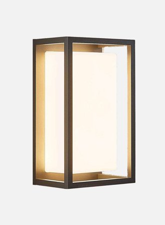 Taro utelampe - grafitt/opal