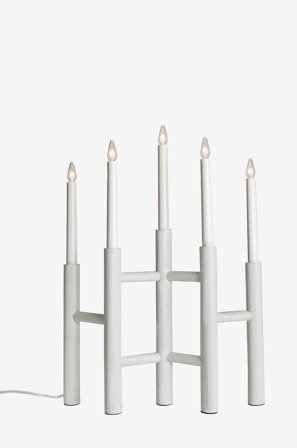 Markslöjd - Sähkökynttelikkö CASSIOPEIA, 5 lamppua - Valkoinen - Sähkökyntteliköt - - Homeroom