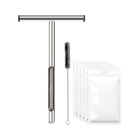 Jordprøve Probe, 31 cm Jordprøvetager, Jordprober til Jordprøvetagning Pleje Plæne Have Gård, 5