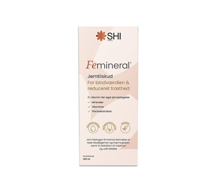 Femineral Femineral 200 ml, Helse & Madvarer, Mineraler, Jern