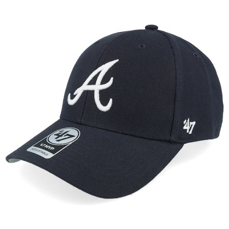 47 Brand - MLB - Blue - adjustable - Cap - Atlanta Braves Mvp Navy/White Adjustable - Hatstore