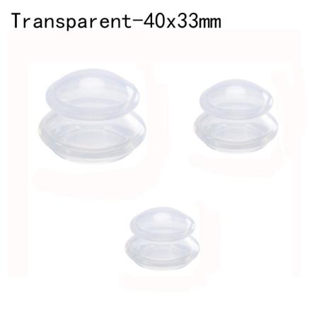 Anticellulitkopp Vakuumkoppning Transparent 40x33mm 40x33mm