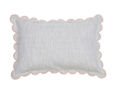 Svanefors Sabina Putetrekk Bomull-Lin Korall 40x60