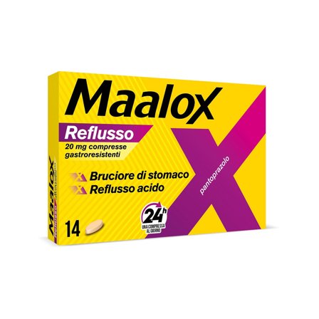 Maalox Reflusso Contro Reflusso Acido 14 Compresse