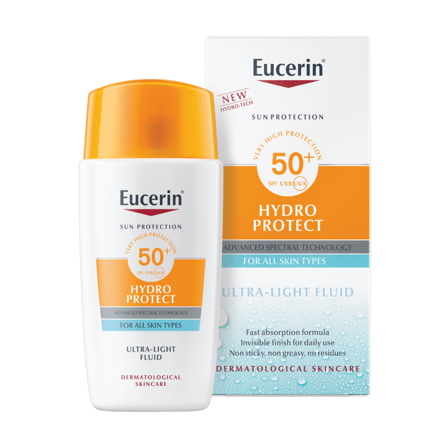 Eucerin Sun Hydro Protect Ultra Light SPF50+, 50 ml