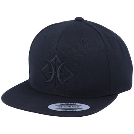 Astrology - Noir snapback Casquette - Pisces 3D Black Snapback @ Hatstore