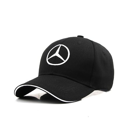 Benz original baseballcaps, unisex, svart