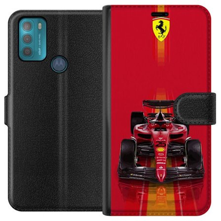 Yhteensopiva Lompakkokotelo Motorola Motorola Moto G50 Ferrari Formula 1 -auto ikonisessa punaisessa muotoilussa urheilullisella tarkkuudella