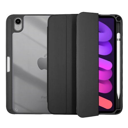 Stilrent skal för iPad 10.2 tum 789 svart mjuk kant