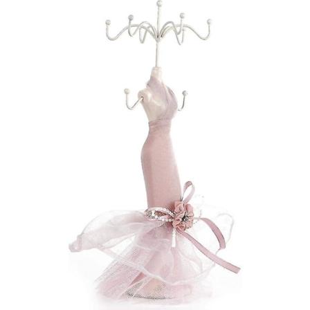 Smykkestativ, Dragt Vedhæng Halskæde Øreringe Armbånd Ring Sko Kjole Smykker Model Display Stativ (28cm)