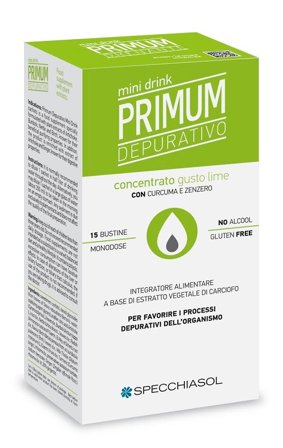 Primum Depurativo Gusto Lime Minidrink 15 Bustine