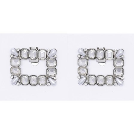 2 stk Skoklemme skinnende dekorative klips STYLE 2 STYLE 2