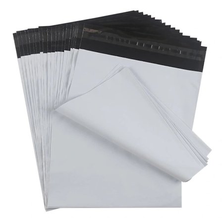 100 kpl - Vaatteiden verkkokaupan kuljetuspusseja - Vaatteiden kuljetuspusseja - 250 x 350 mm - Erittäin vahva - Itseliimautuva - Vedenpitävä