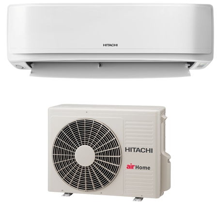 Hitachi airHome 800 35 Luftvärmepump 5,0 kW maxeffekt, SCOP 5,2, 5 års garanti, Värme