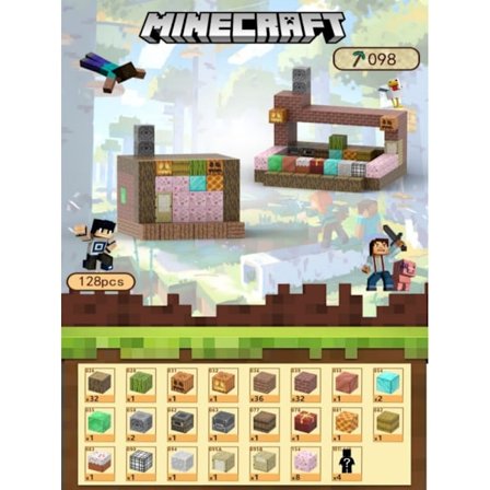 128 stk. My Magnetic World Magnetisk Byggeklods Legetøjssæt