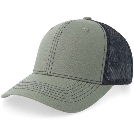 Equip - Grön trucker Keps - Loden Green/Black Trucker @ Hatstore