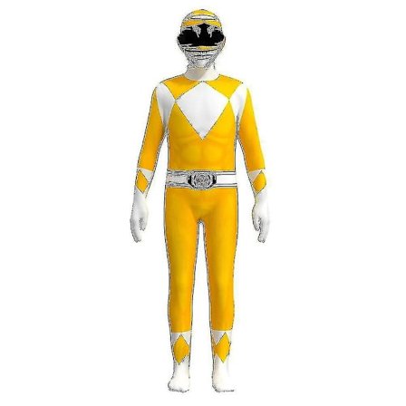 Power Ranger-dräkt för vuxna män, heldräkt för vuxna till Halloween