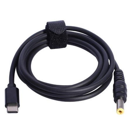 Type C til strømkabel 9V 12V 15V 20V USB C-plugger til hannladekabel