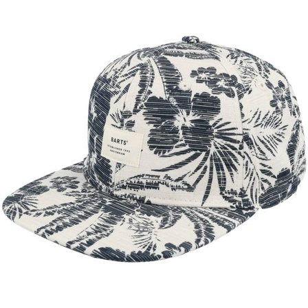 Barts - Vit snapback Keps - Kids Dakou Cap White Snapback @ Hatstore