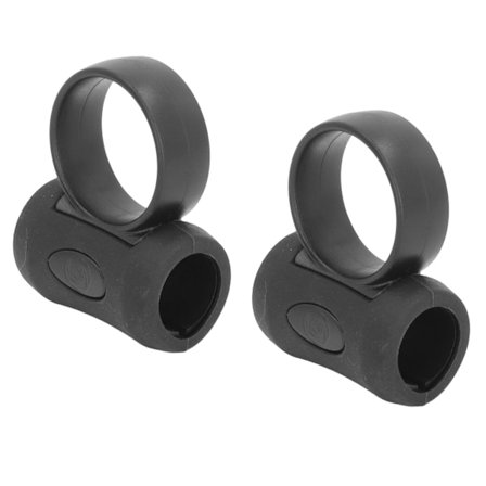 2 stk. trommestikk kontrollklips hjelpe trommestikk grep ABS silikon fingerkontroll for øvelse medium 5A 5B