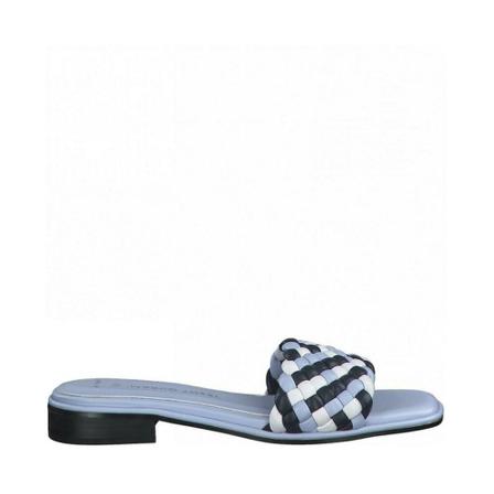Marco Tozzi casual open slippers , Paars , Dames , Maat: 37 EU
