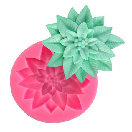 1 Stk Holly Leaf Silikonform Kakebaking Julepynt