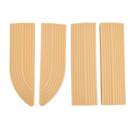 4 kpl universaali pyyhkijä oven kynnys portaat pyörätuoli oven kynnys vapaa kokoonpano kumi oven kynnys suojaBeige