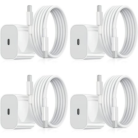 4-pack - Laddare för Samsung - Snabbladdare - Adapter + Kabel 20W Vit one size (NT) 4-Pack 4-Pack 4-Pack 4-Pack{EE}