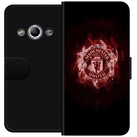 Yhteensopiva Lompakkokotelo Samsung Galaxy Xcover 3 Manchester United jalkapallo seura