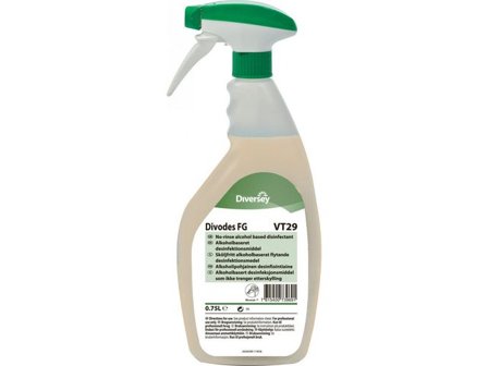 Diversey Desinfektionsmedel Divodes 750ml - Lyreco - Städ och hygien - Desinfektionsmedel - Ytdesinfektion