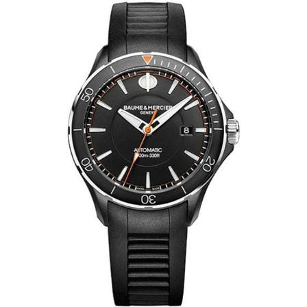 Baume et Mercier, Watch UR - M0A10339 Zwart, Heren, Maat:ONE Size