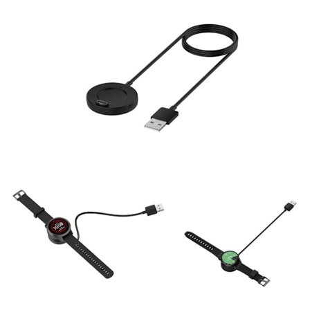 1M Garmin Fenix 5 / 5S / 5X / 6 / 6S / 6X USB opladningsstation