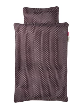 Done by Deer Bedlinen Baby, Se Balloon - Brown - 70X80CM;28X35CM