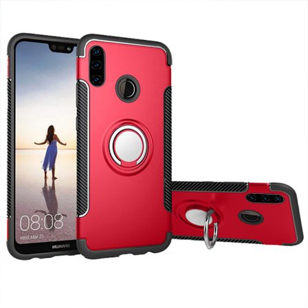 Huawei P30 Lite - Praktiskt Skal med Ringhållare (FLOVEME)